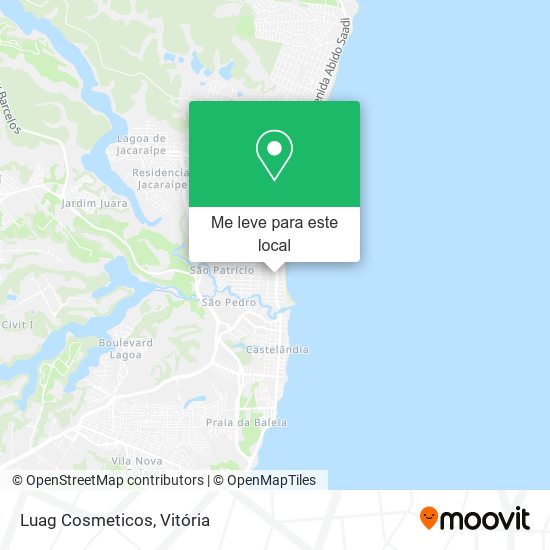 Luag Cosmeticos mapa