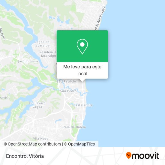 Encontro mapa