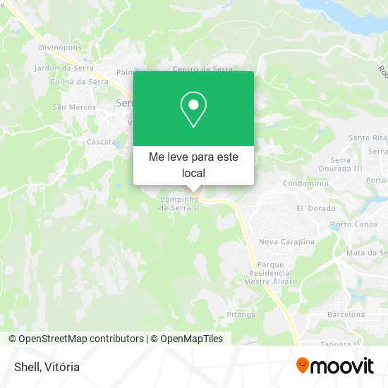 Shell mapa