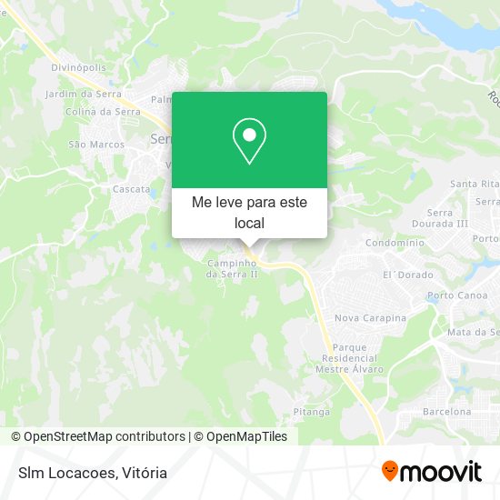 Slm Locacoes mapa