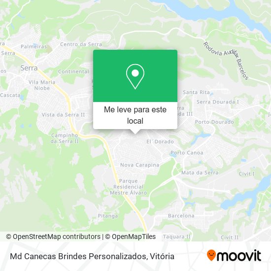 Md Canecas Brindes Personalizados mapa