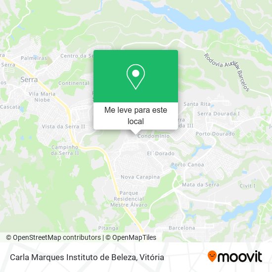 Carla Marques Instituto de Beleza mapa