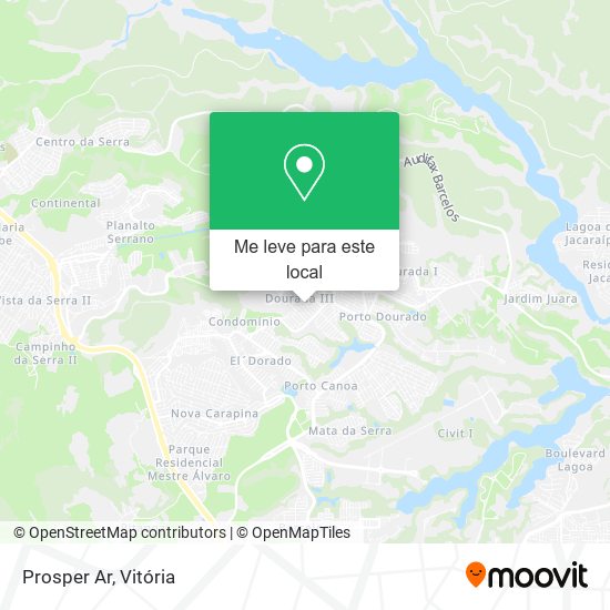 Prosper Ar mapa
