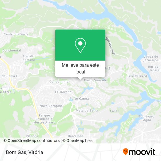 Bom Gas mapa