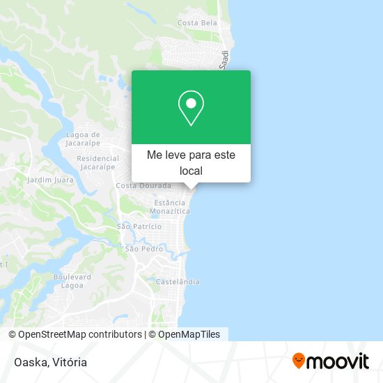 Oaska mapa
