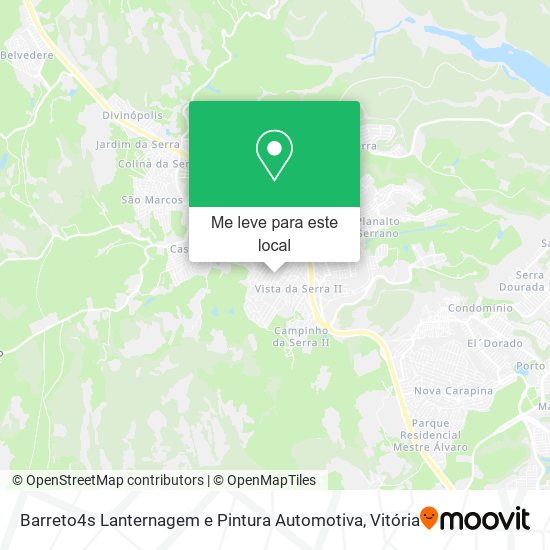 Barreto4s Lanternagem e Pintura Automotiva mapa