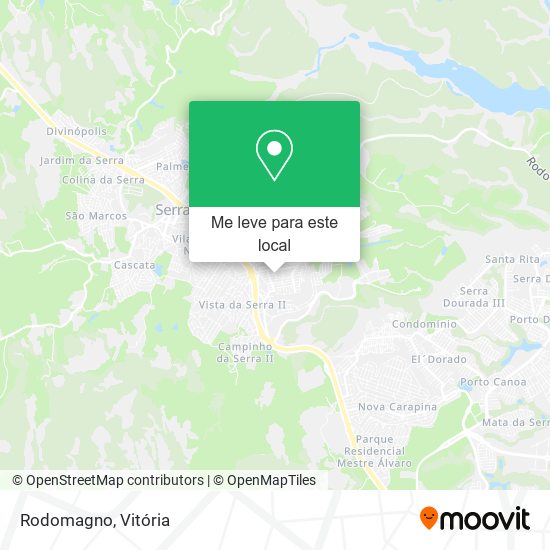 Rodomagno mapa