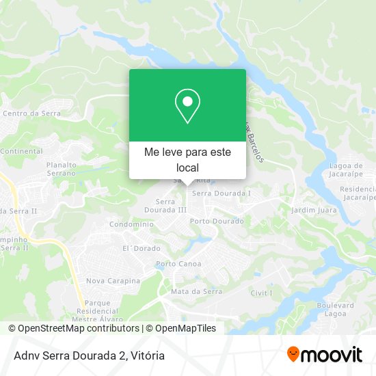 Adnv Serra Dourada 2 mapa
