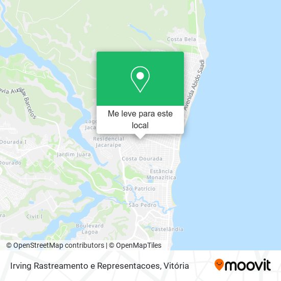 Irving Rastreamento e Representacoes mapa