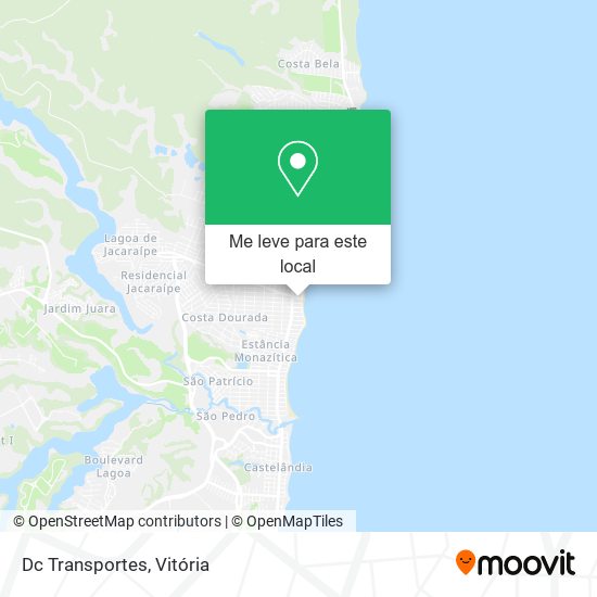 Dc Transportes mapa