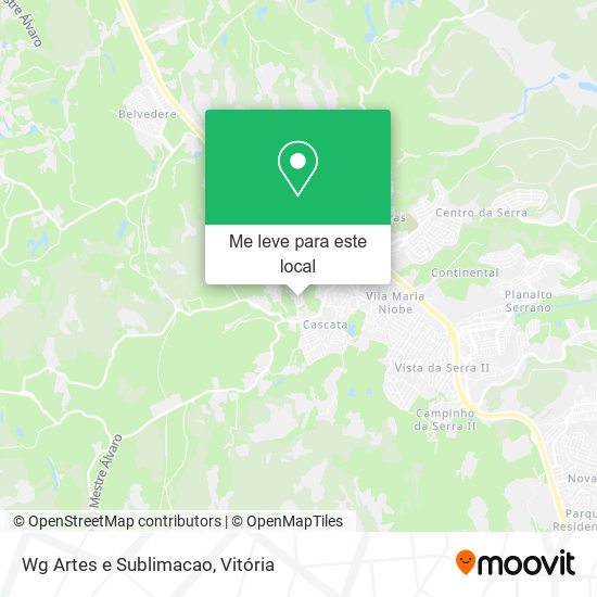 Wg Artes e Sublimacao mapa
