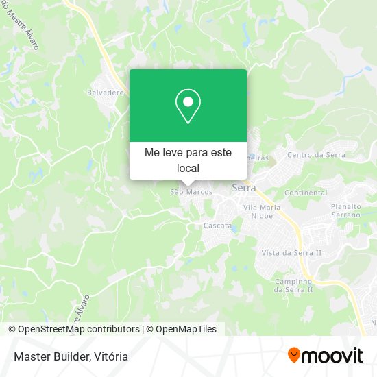 Master Builder mapa