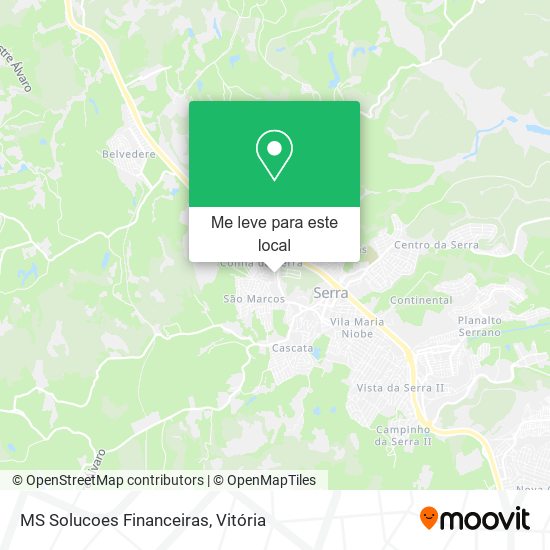 MS Solucoes Financeiras mapa