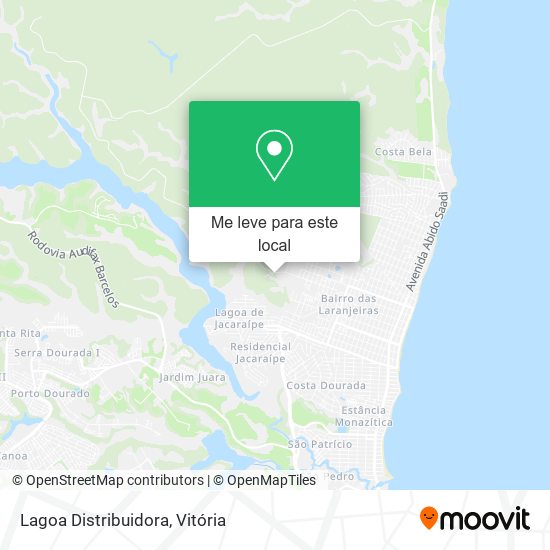 Lagoa Distribuidora mapa