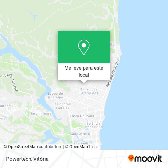 Powertech mapa