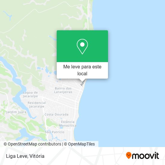 Liga Leve mapa