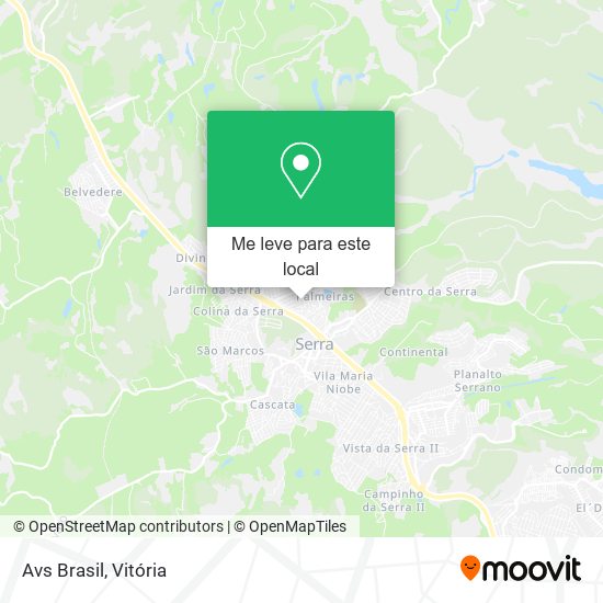 Avs Brasil mapa