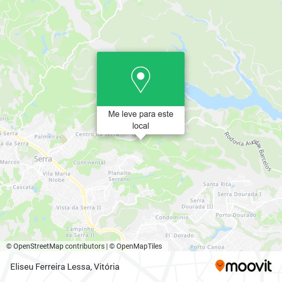 Eliseu Ferreira Lessa mapa