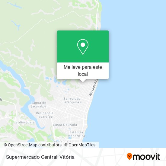 Supermercado Central mapa