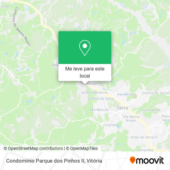Condomínio Parque dos Pinhos II mapa