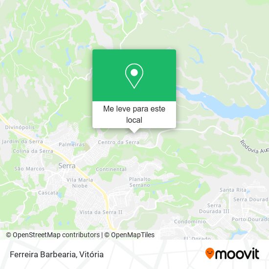 Ferreira Barbearia mapa