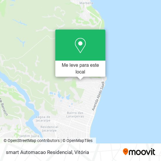 smart Automacao Residencial mapa