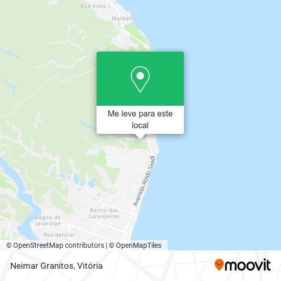 Neimar Granitos mapa