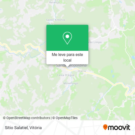 Sítio Salatiel mapa