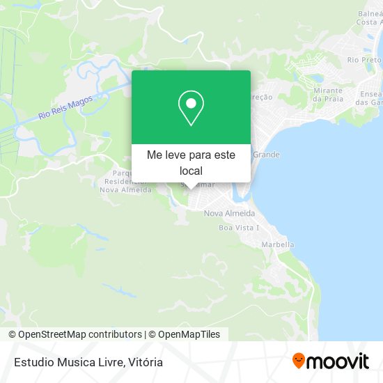 Estudio Musica Livre mapa