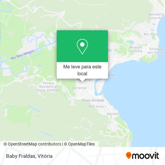 Baby Fraldas mapa