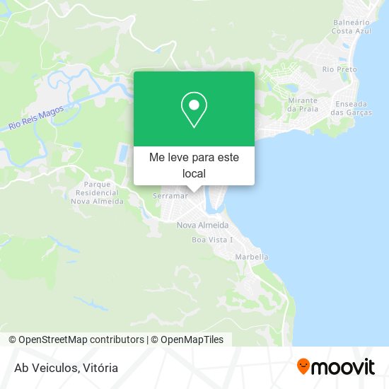 Ab Veiculos mapa