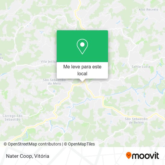 Nater Coop mapa