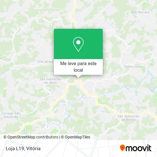 Loja L19 mapa