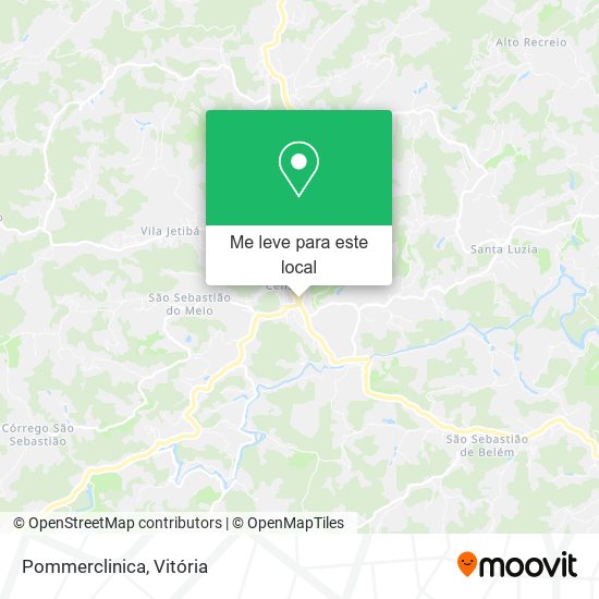 Pommerclinica mapa