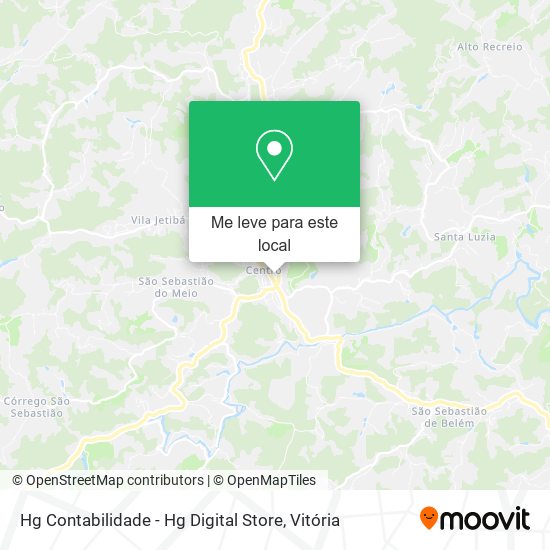 Hg Contabilidade - Hg Digital Store mapa