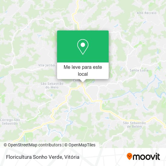 Floricultura Sonho Verde mapa