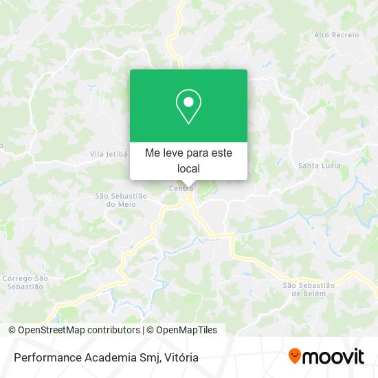 Performance Academia Smj mapa
