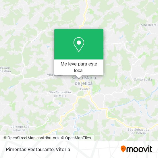 Pimentas Restaurante mapa