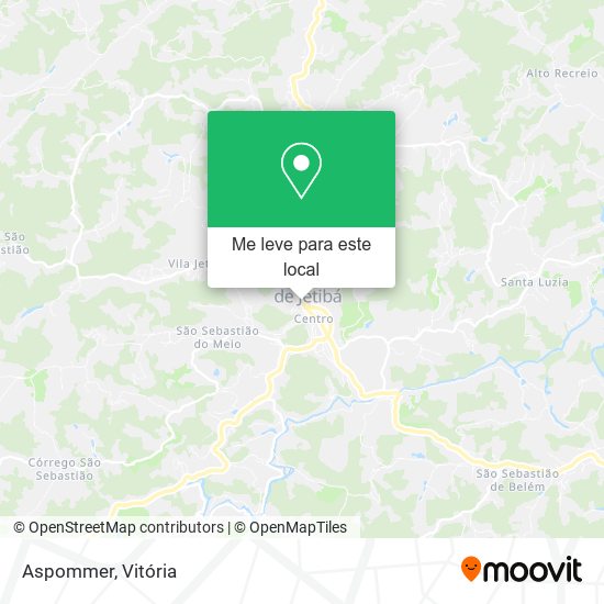 Aspommer mapa