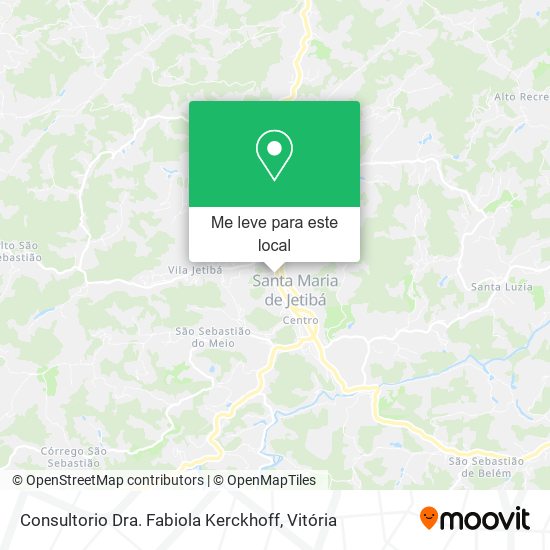 Consultorio Dra. Fabiola Kerckhoff mapa