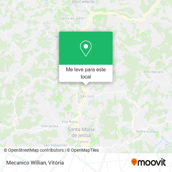 Mecanico Willian mapa