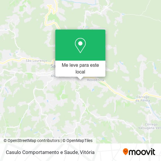 Casulo Comportamento e Saude mapa