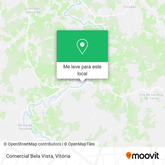 Comercial Bela Vista mapa