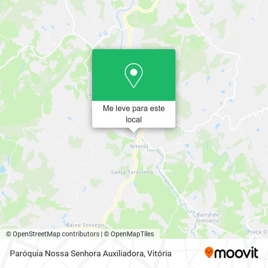Paróquia Nossa Senhora Auxiliadora mapa