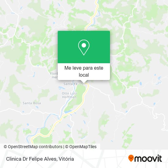 Clinica Dr Felipe Alves mapa