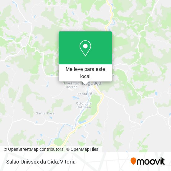 Salão Unissex da Cida mapa