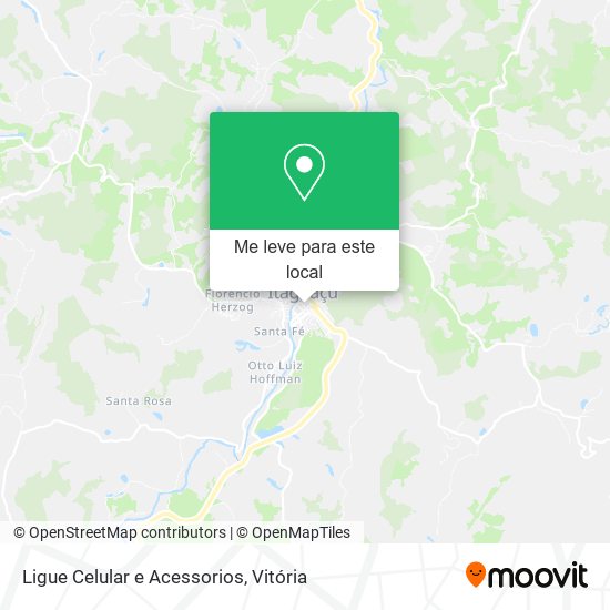 Ligue Celular e Acessorios mapa