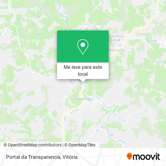 Portal da Transparencia mapa