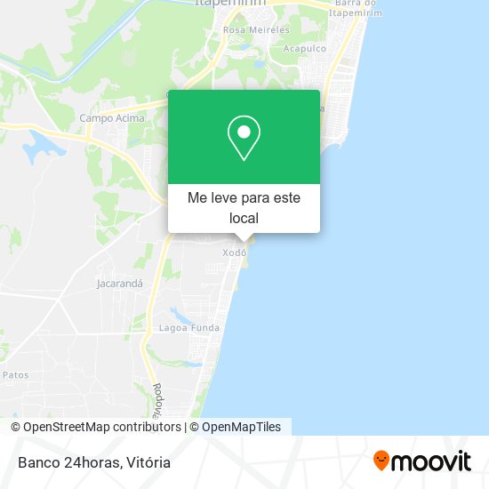 Banco 24horas mapa