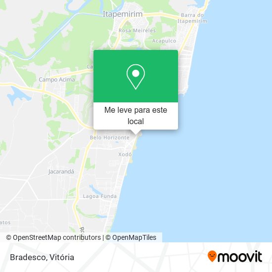 Bradesco mapa